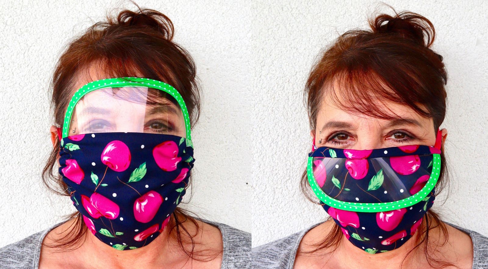 Blog-Inhaltsbild für 'MUNDMASKE FIX NÄHEN  mit Visier einfach nähen Jersey Baumwolle Gr. S-XL ATEMMASKE Gesichtsmaske Mundbedeckung Nasenmaske Behelfsmaske mit Spritzschutz'